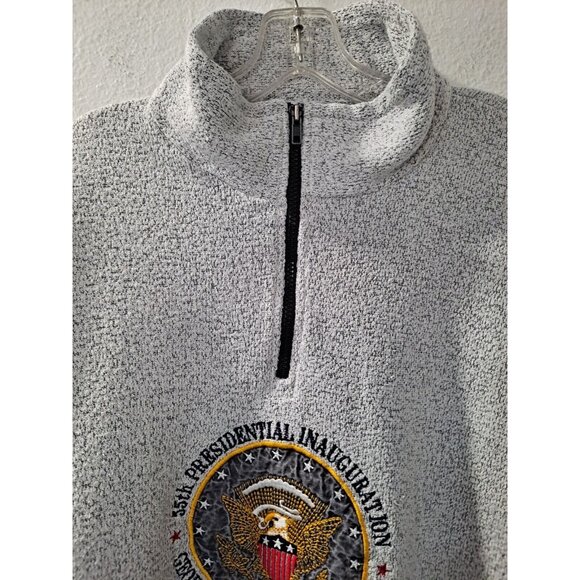 Vintage George Bush Dick Cheney 2005 Presidential Inauguration Mock Neck, 2XL - Picture 4 of 9